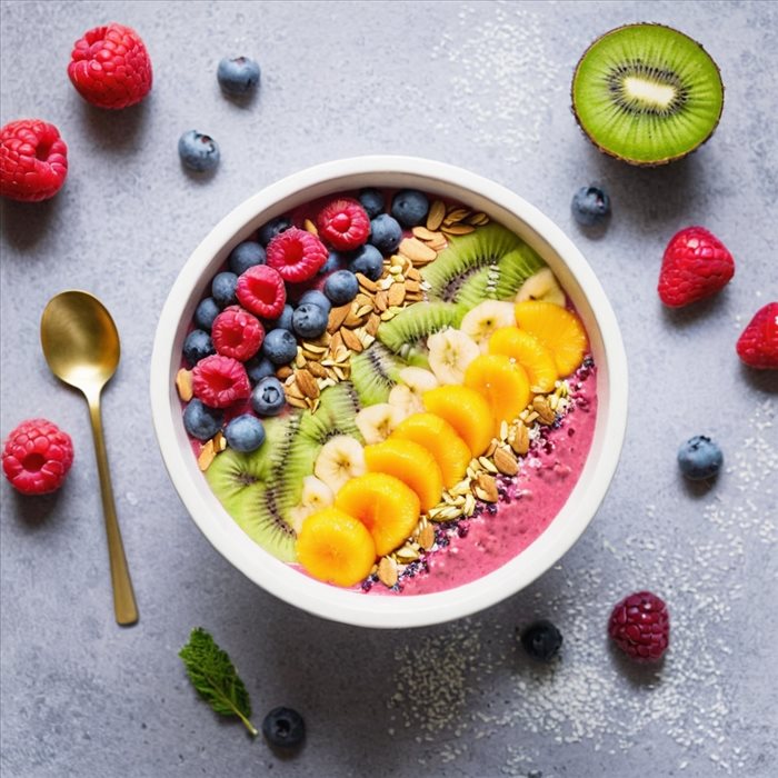Smoothie Bowl Simple et Sain