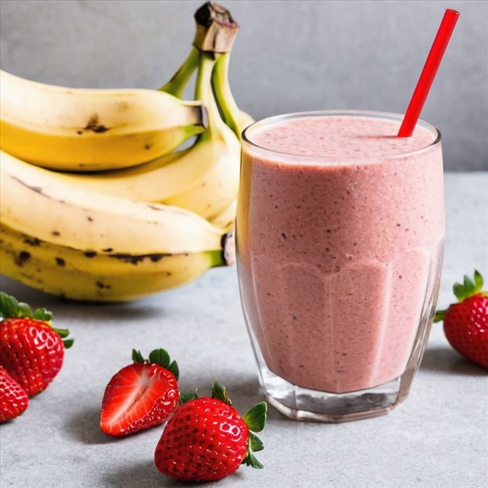 Smoothie Fraise Banane : Recette Onctueuse Facile