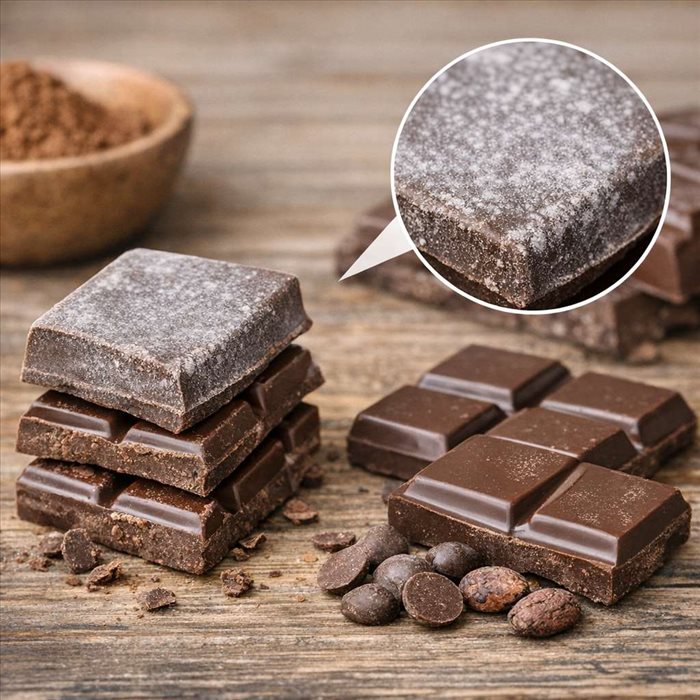 Pourquoi le chocolat blanchit-il avec le temps ? Causes et solutions