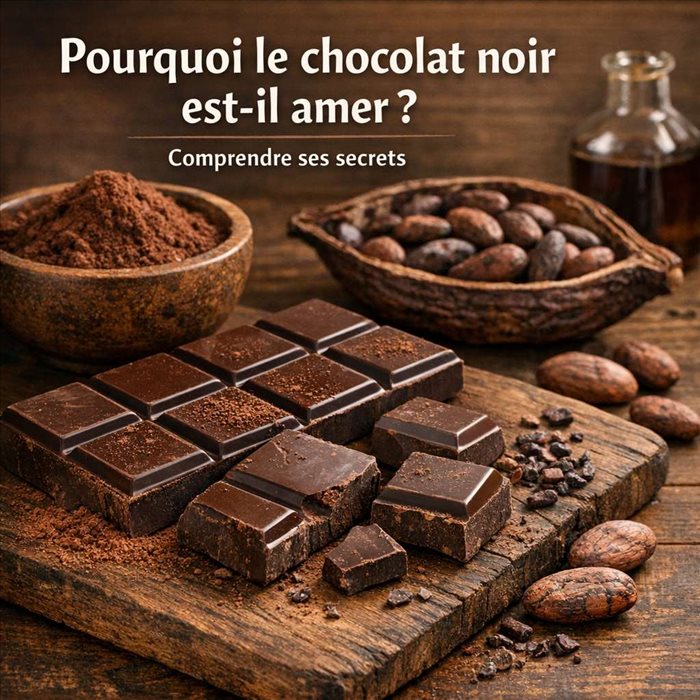 Pourquoi le chocolat noir est-il amer ? Explications et astuces