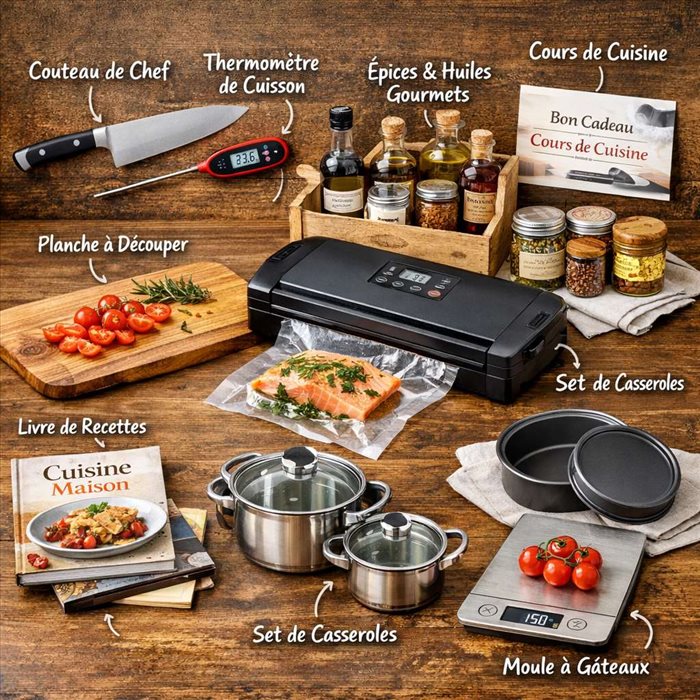 Que pouvez-vous offrir à un cuisinier amateur ?     