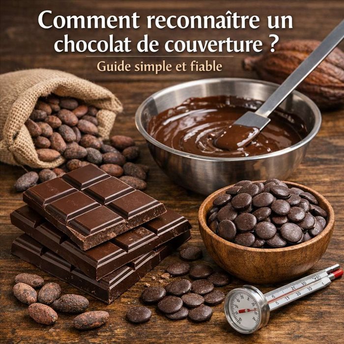 Comment reconnaître un chocolat de couverture ? Guide complet