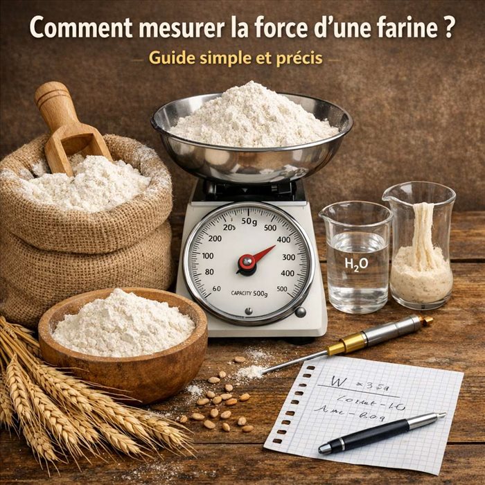 Comment mesurer la force d’une farine ? Guide complet et simple