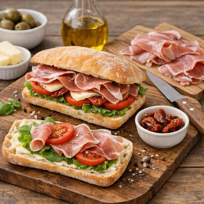 Comment préparer un sandwich au jambon cru ? Guide simple et gourmand