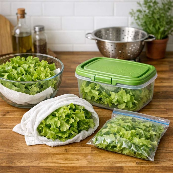 Comment conserver la salade verte ? Guide frais et pratique