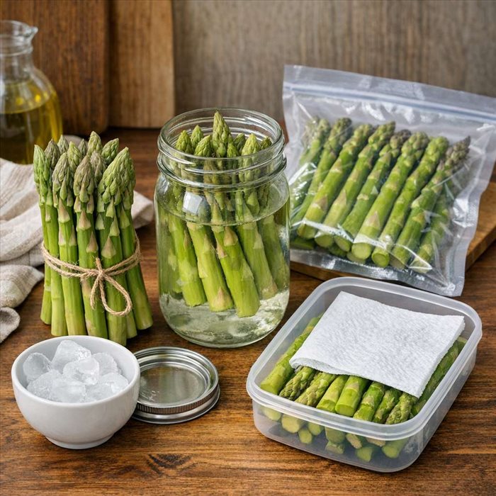 Comment conserver les asperges ? Astuces et durée idéale