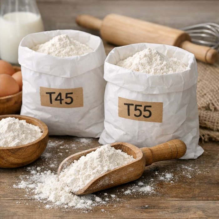 Comment lire le type d’une farine T45, T55 ? | Guide simple SEO