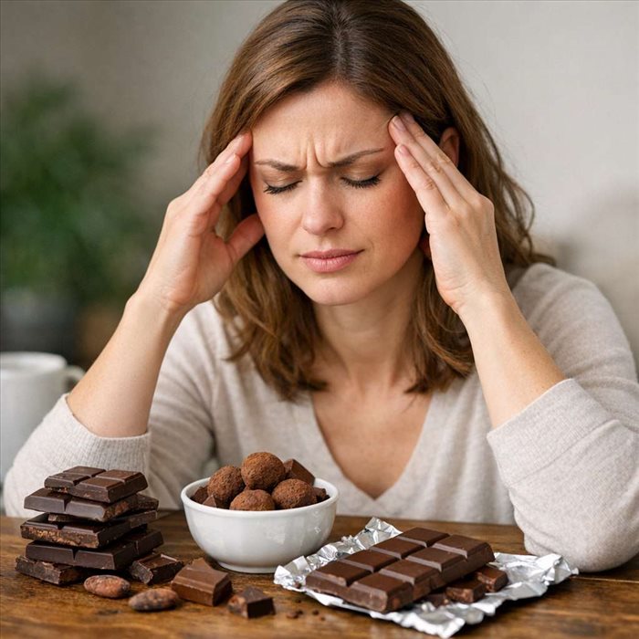 Pourquoi le chocolat donne-t-il mal à la tête ? | Causes et solutions