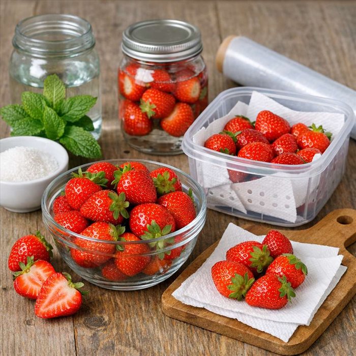 Comment conserver les fraises ? Astuces simples et efficaces