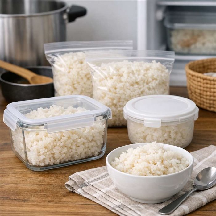 Comment conserver le riz cuit ? Guide simple et sûr