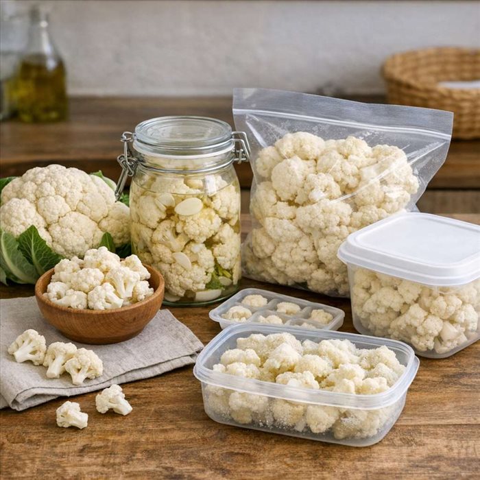 Comment conserver le chou-fleur : méthodes simples et efficaces