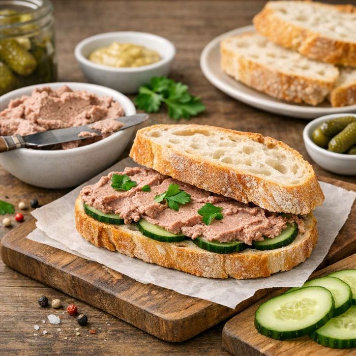 Comment préparer un sandwich au pâté de foie ? Guide simple et gourmand