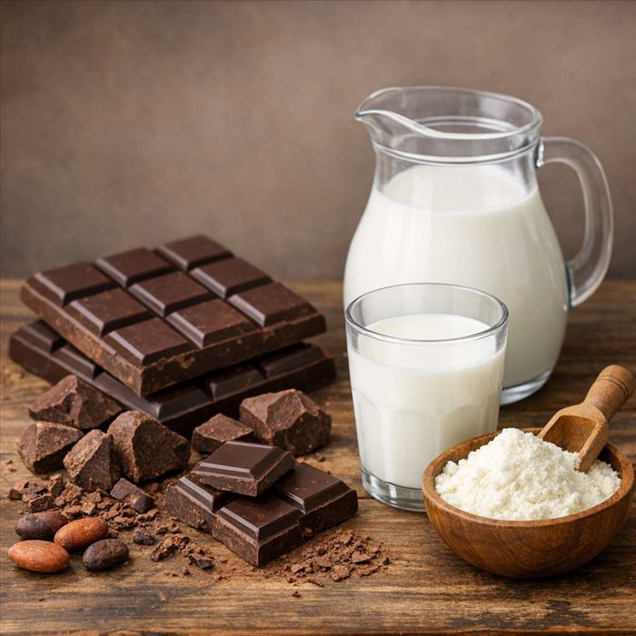 Pourquoi le chocolat contient-il parfois des traces de lait ?