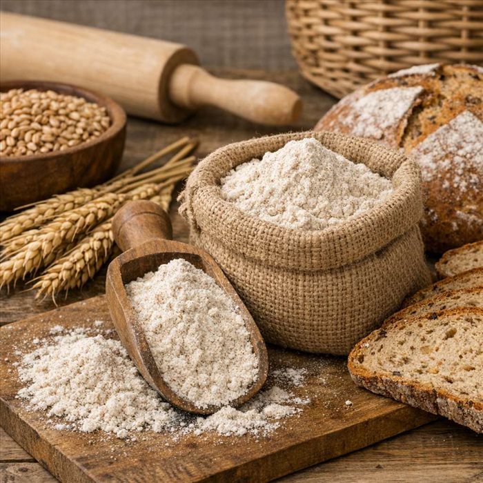 Farine bise : définition, différences et usages en boulangerie