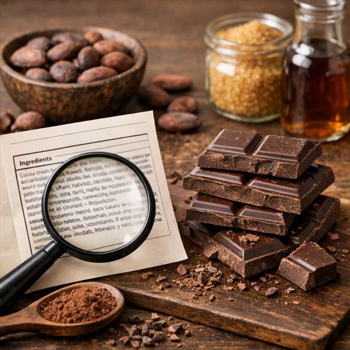 Comment lire la liste d’ingrédients d’un chocolat noir ? | Guide SEO