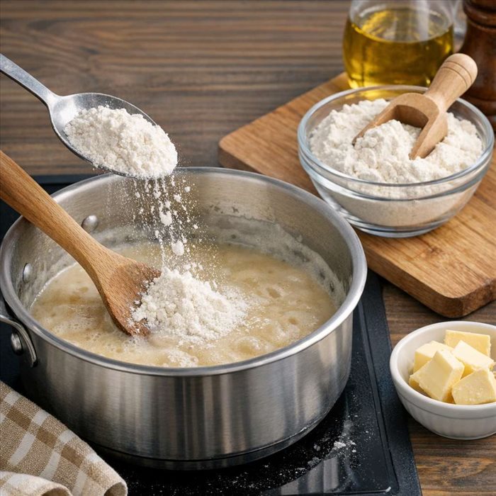 Comment la farine épaissit-elle une sauce ? Guide simple et efficace