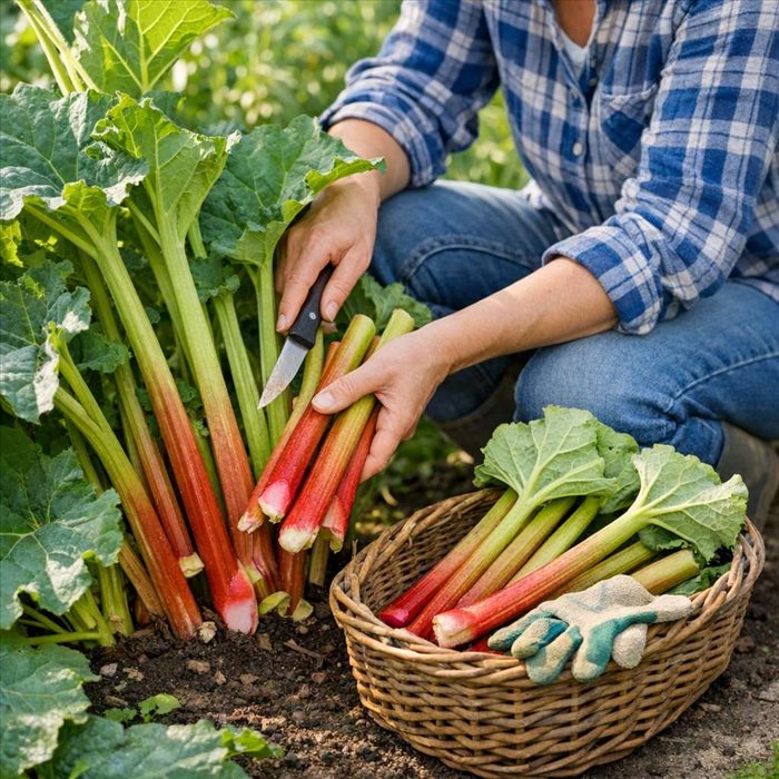Meilleure période pour récolter la rhubarbe : guide complet