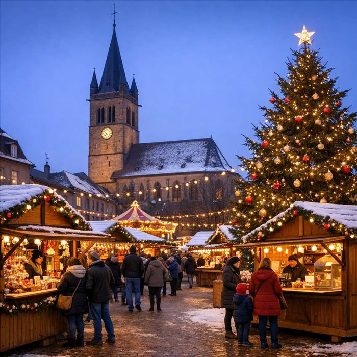 Marché de Noël de Sarrebourg : guide complet et pratique
