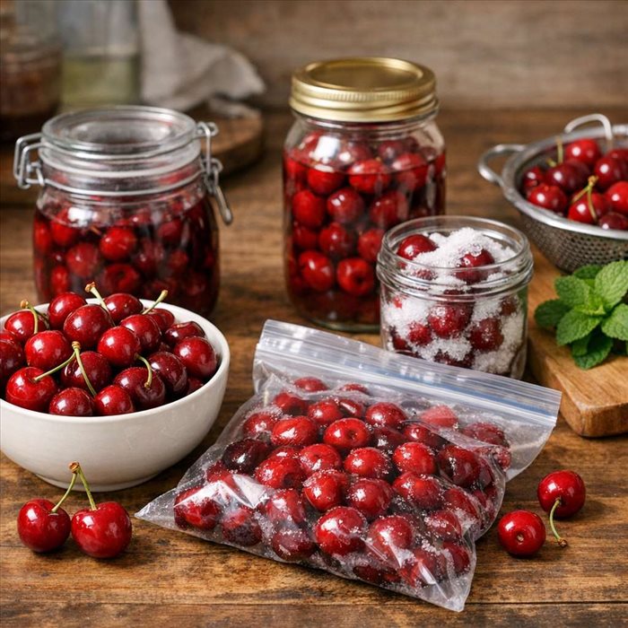 Comment conserver les cerises ? Méthodes simples et efficaces