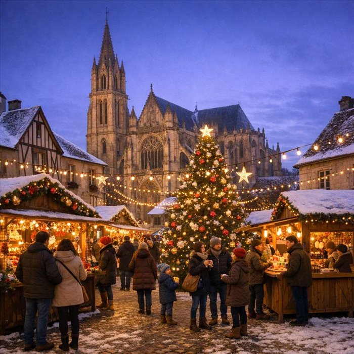 Marché de Noël de Senlis : guide complet pour visiter les festivités
