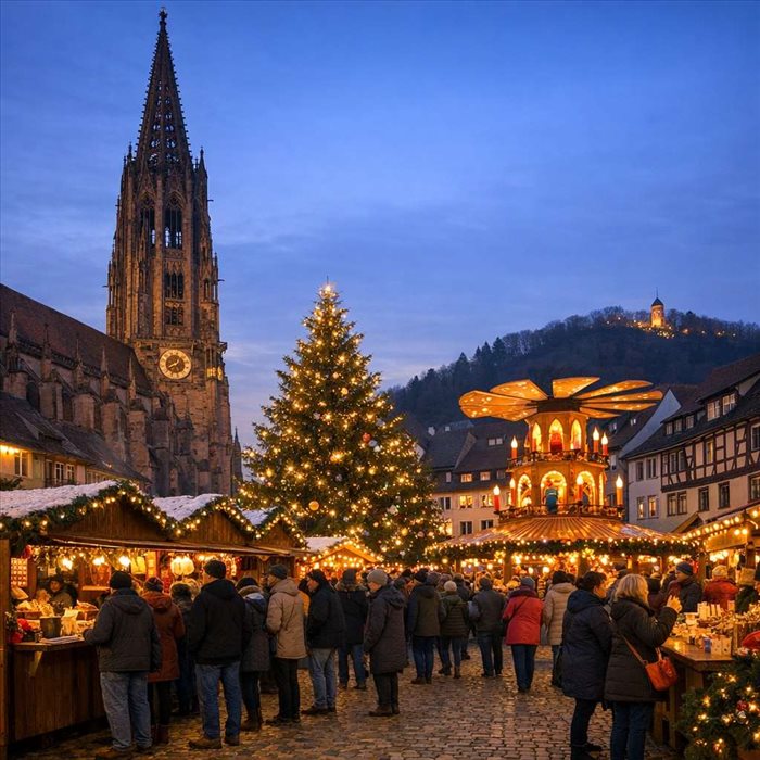 Marché de Noël de Fribourg-en-Brisgau : guide complet et pratique