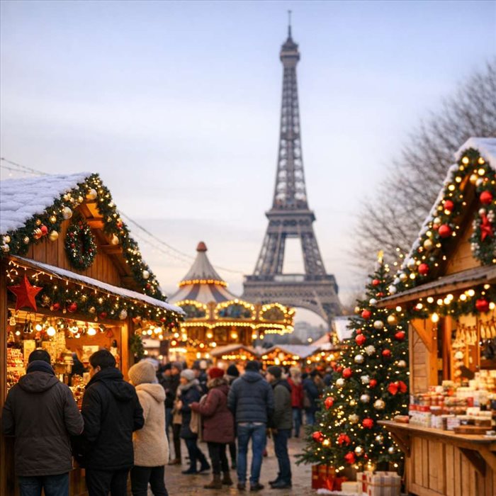 Meilleurs marchés de Noël à Paris : guide des lieux incontournables