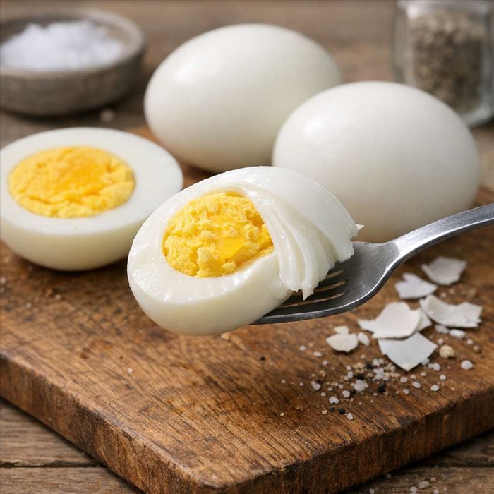 Pourquoi le blanc d’œuf dur devient-il caoutchouteux ? | Causes et solutions
