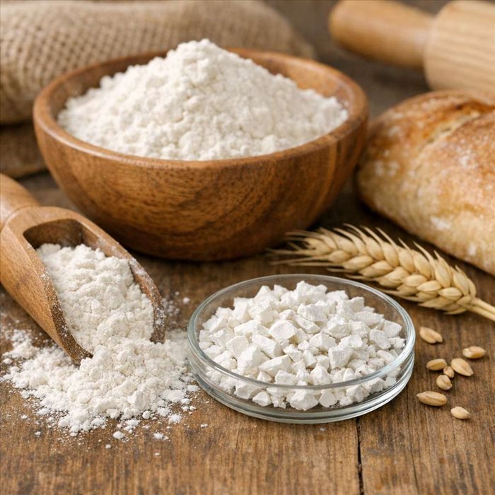 Amidon endommagé dans la farine : définition, effets et dosage