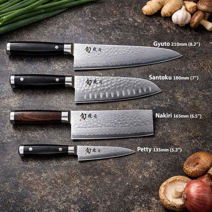 Couteaux japonais : lesquels choisir en cuisine professionnelle ?