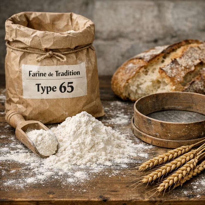 Farine de tradition française : définition, réglementation et usages