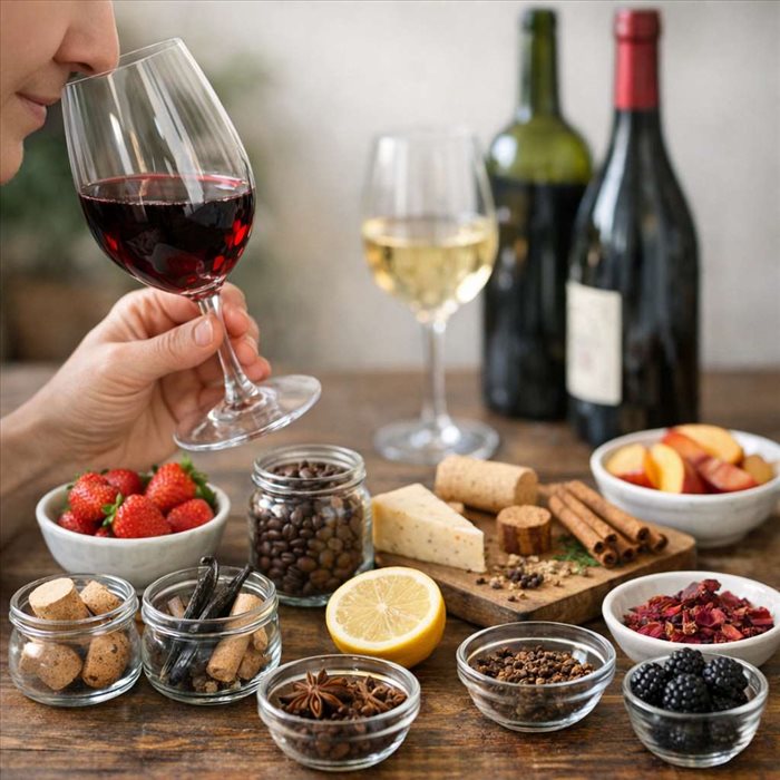 Apprendre à reconnaître les arômes du vin : méthode simple