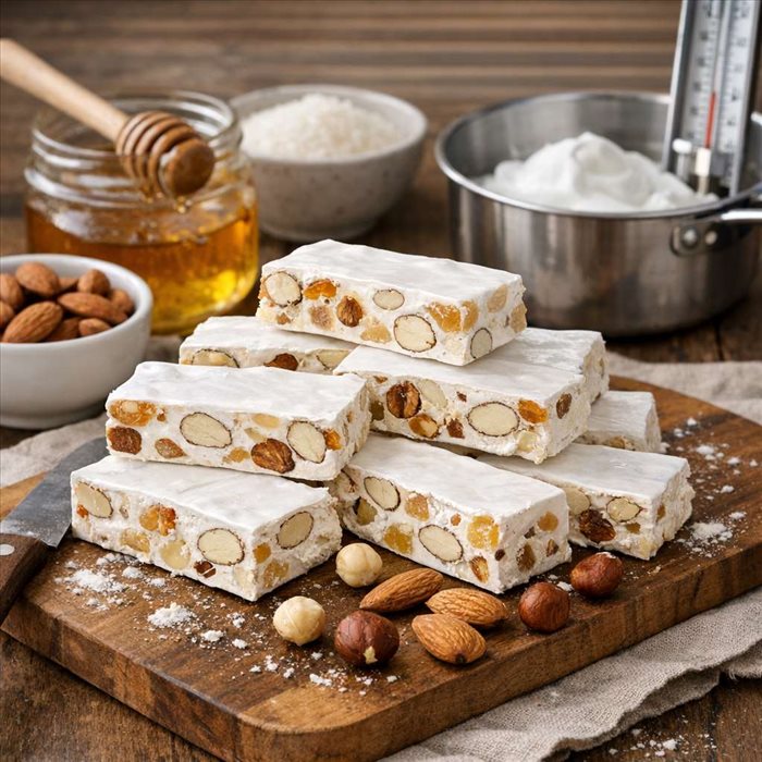 Recette nougat dur : étapes clés pour un nougat croquant