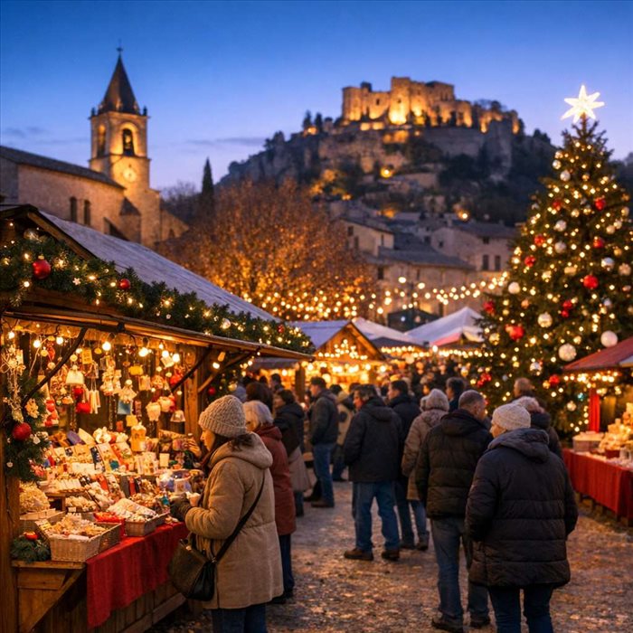 Marchés de Noël dans le Vaucluse : les plus beaux à visiter