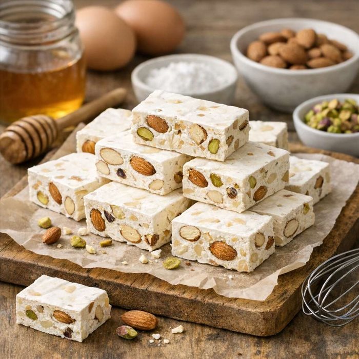 Recette nougat facile sans thermomètre : guide simple