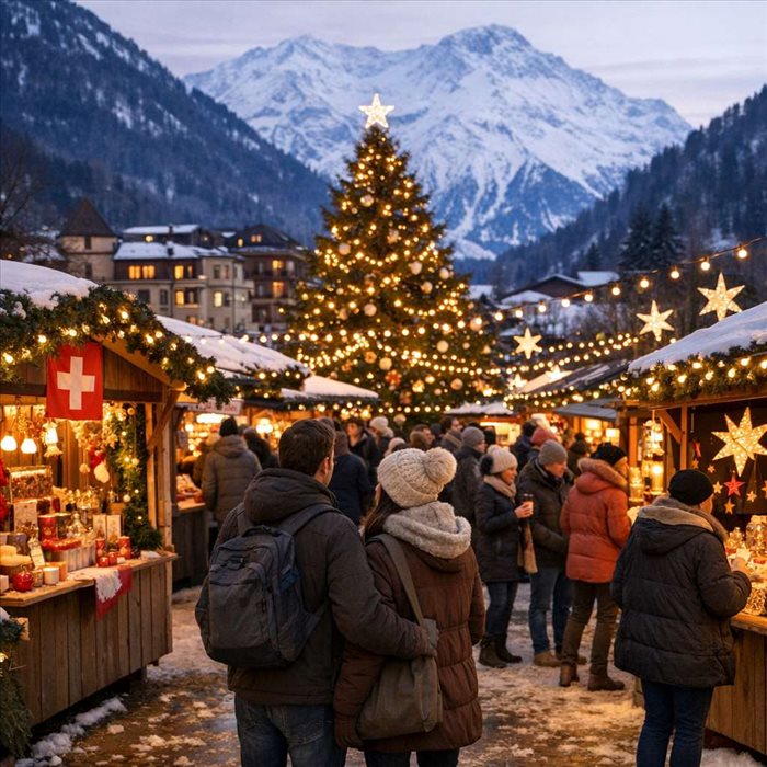 Marchés de Noël en Suisse : les plus beaux à découvrir