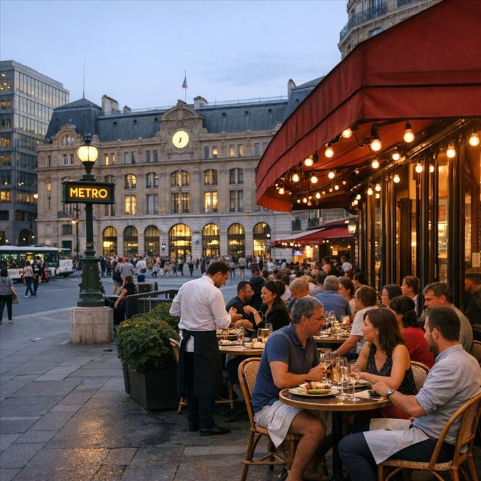 Saint-Lazare : le meilleur quartier de Paris pour manger
